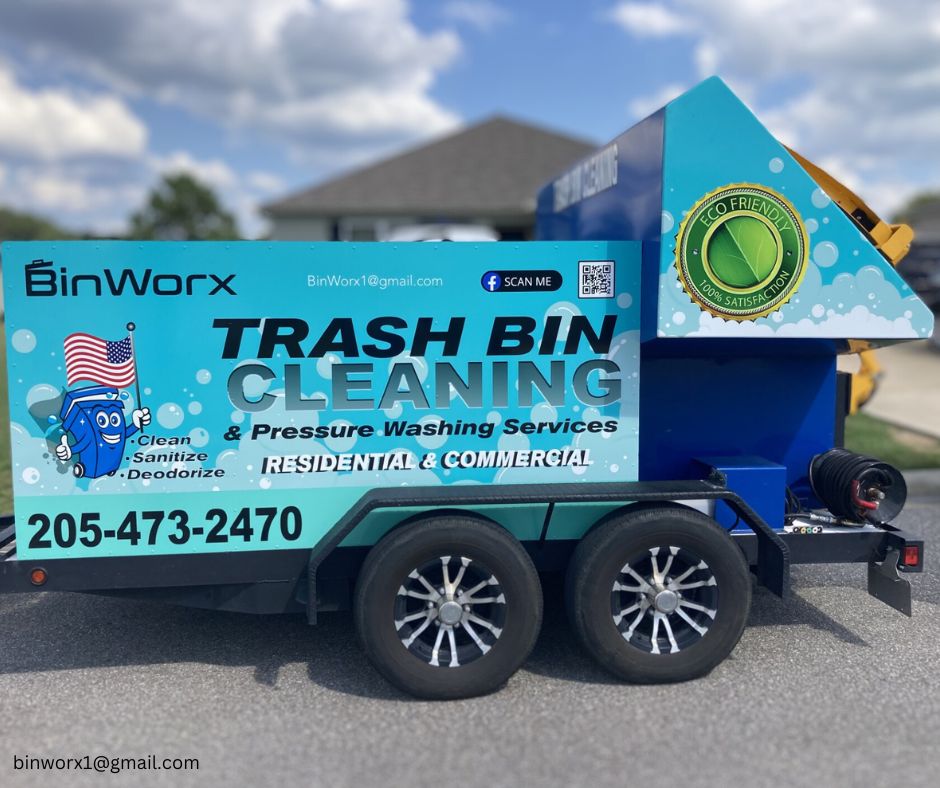 How Trash Bin Cleaning Machines Work (And Why BinWorx Does It Better)